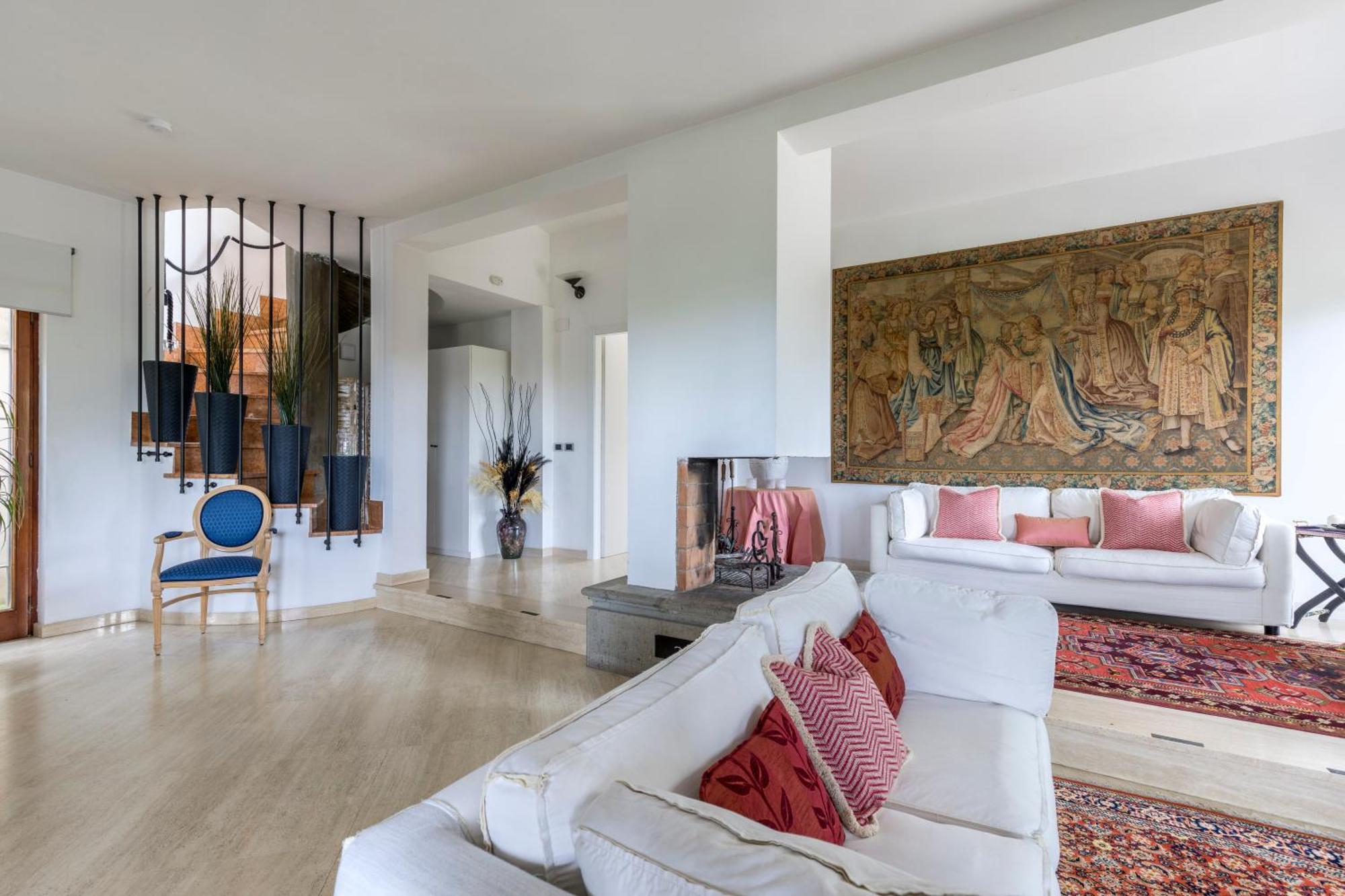 Villa Del Rubbio Rom Eksteriør billede