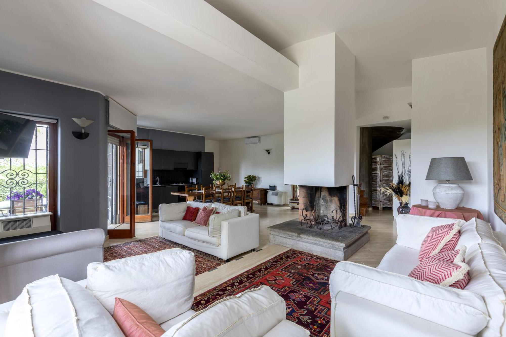 Villa Del Rubbio Rom Eksteriør billede